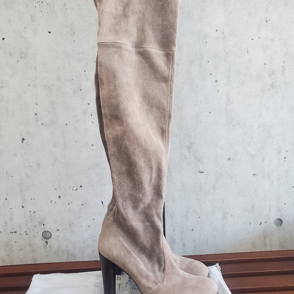 Stuart Weitzman Highland over the knew boots